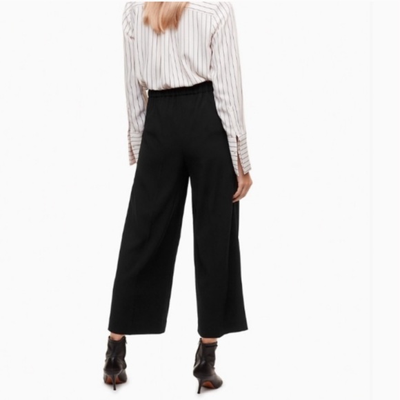 Aritzia Babaton Clifford Wide Leg Cropped High Rise Pant - Picture 3 of 14